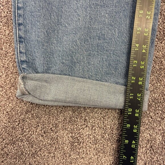 a.n.a Women's Boyfriend Jeans Plus Size 22 W Blue Mid Rise Distressed NWT $59 - Picture 13 of 16